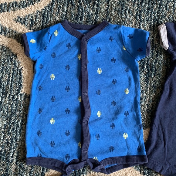 Bundle lot 6 Carters rompers 3 months - Picture 2 of 7